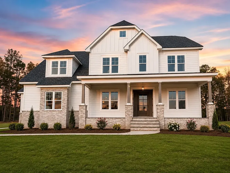 Main Images 2 – 2-Story House Plan 3668 ft², 5 Beds — 95630R
