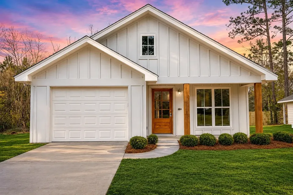 Main Images 2 – 1-Story House Plan 1292 ft², 3 Beds — 35591R