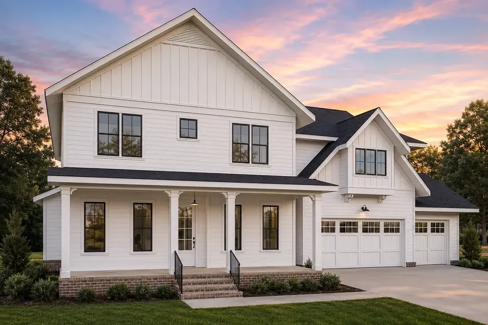 Main Images 2 – 2-Story House Plan 3908 ft², 4 Beds — 70535R