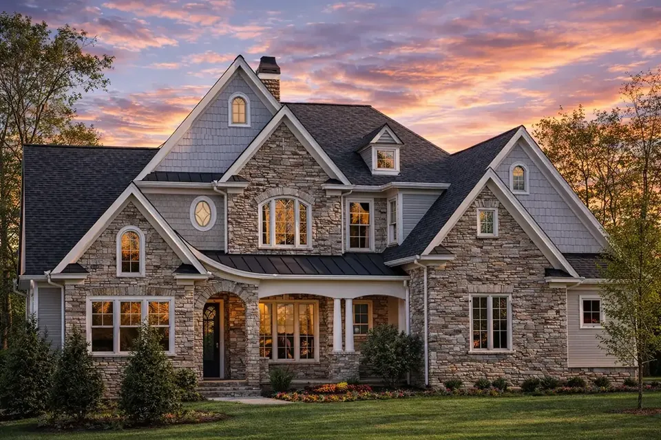 Main Images 2 – 2-Story House Plan 3766 ft², 4 Beds — 89796R
