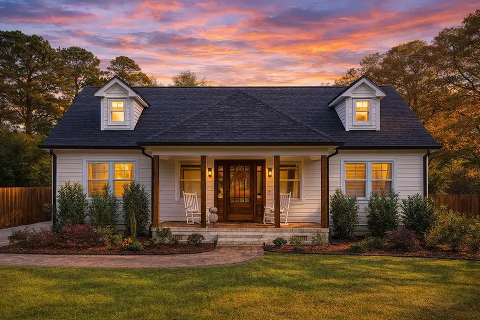 Main Images 2 – 1.5-Story House Plan 2410 ft², 4 Beds — 18142R