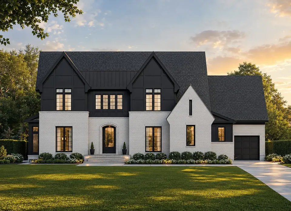 Main Images 2 – 2-Story House Plan 4101 ft², 4 Beds — 84914R