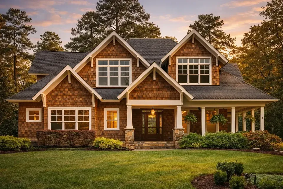 Main Images 2 – 2-Story House Plan 6776 ft², 6 Beds — 59624R