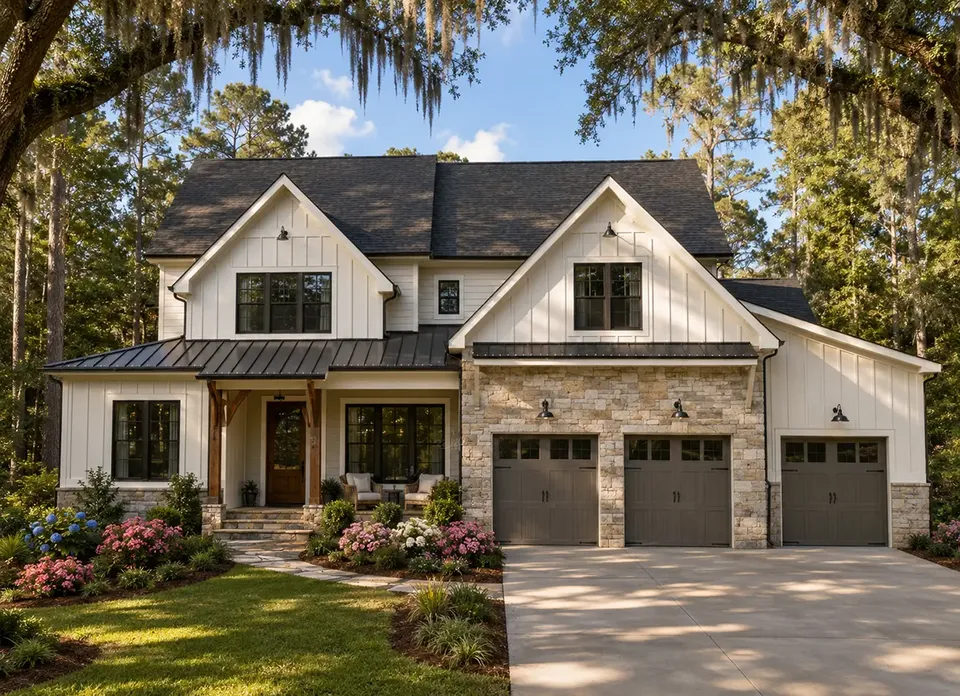 Main Images 2 – 2-Story House Plan 4132 ft², 4 Beds — 50641R