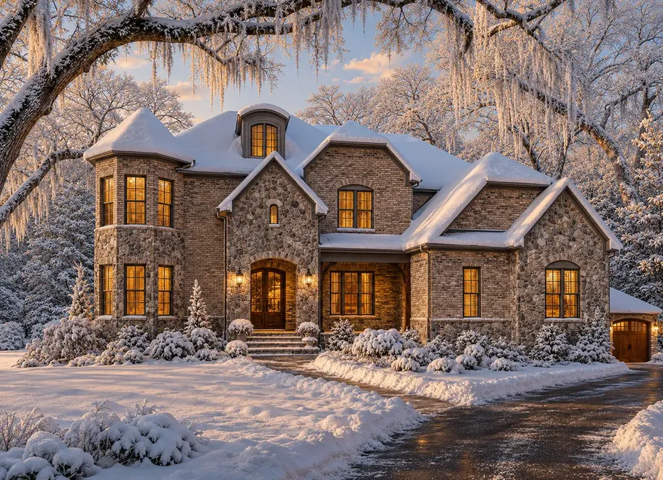 Main Images 2 – 3-Story House Plan 5355 ft², 5 Beds — 85576R