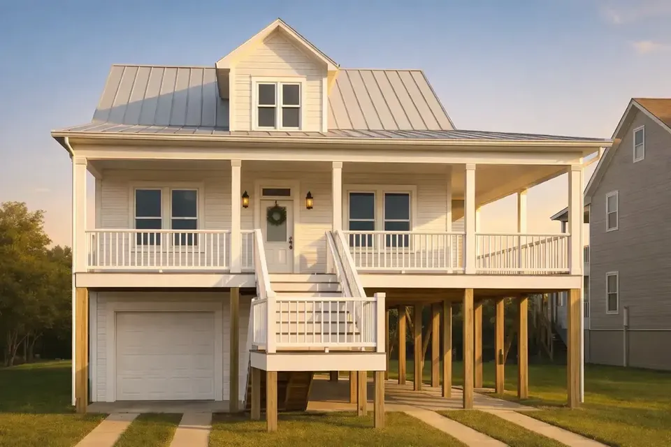 Main Images 2 – 3-Story House Plan 1704 ft², 3 Beds — 92700R