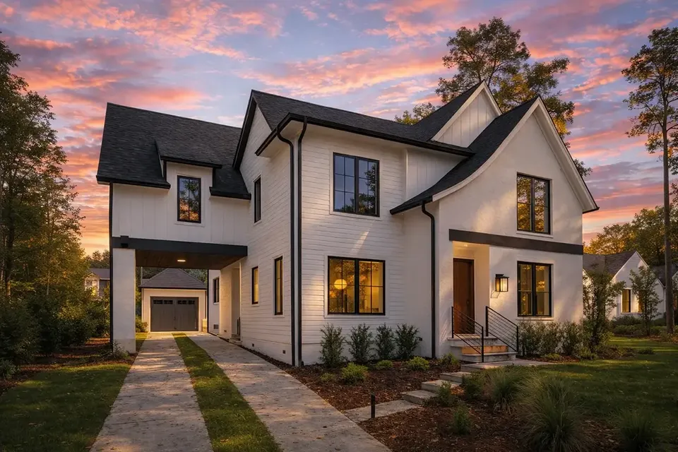 Main Images 2 – 2-Story House Plan 4448 ft², 5 Beds — 95263R