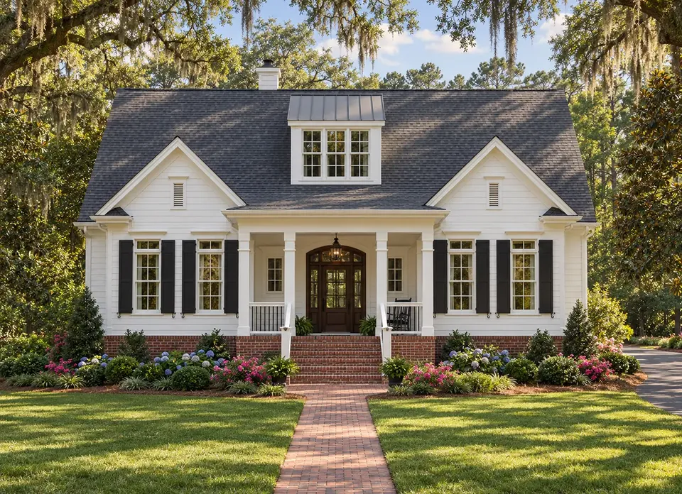 Main Images 2 – 1.5-Story House Plan 4539 ft², 4 Beds — 24814R