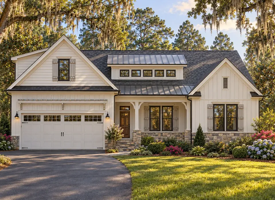 Main Images 2 – 1-Story House Plan 2965 ft², 3 Beds — 78616R