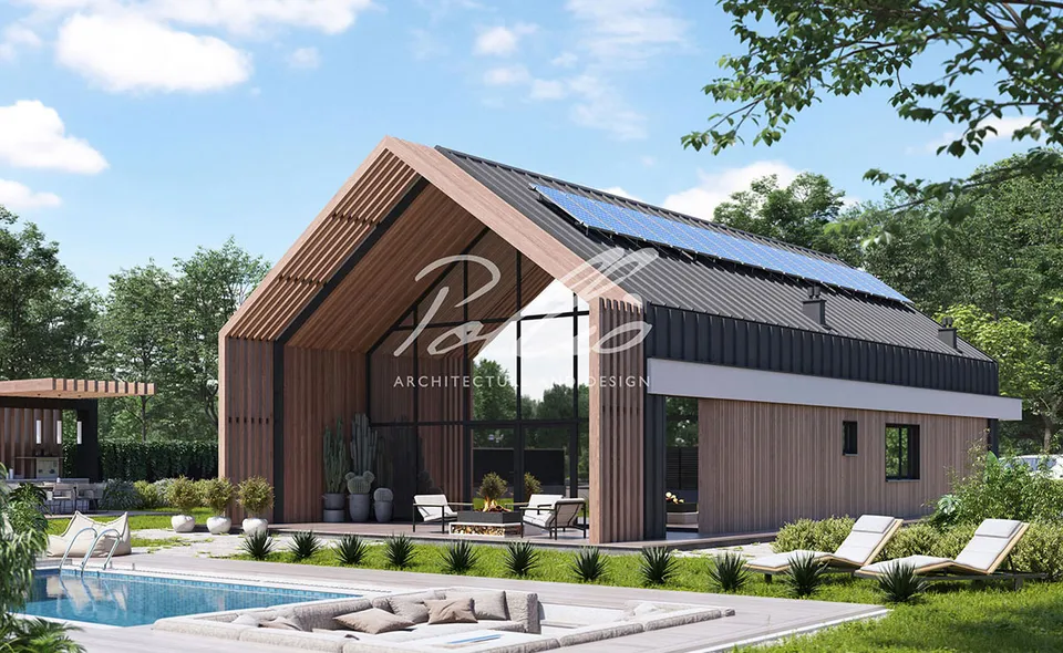 Main Images 1 – 1.5-Story House Plan 2098 ft², 4 Beds — 21448C
