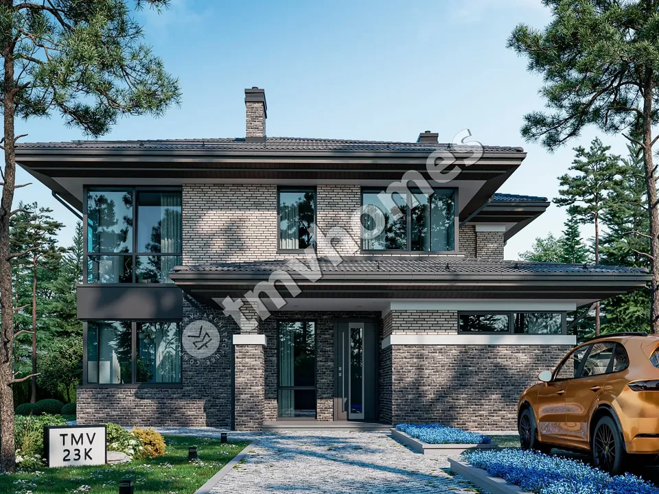 Main Images 2 – 2-Story House Plan 2760 ft², 4 Beds — 15943C