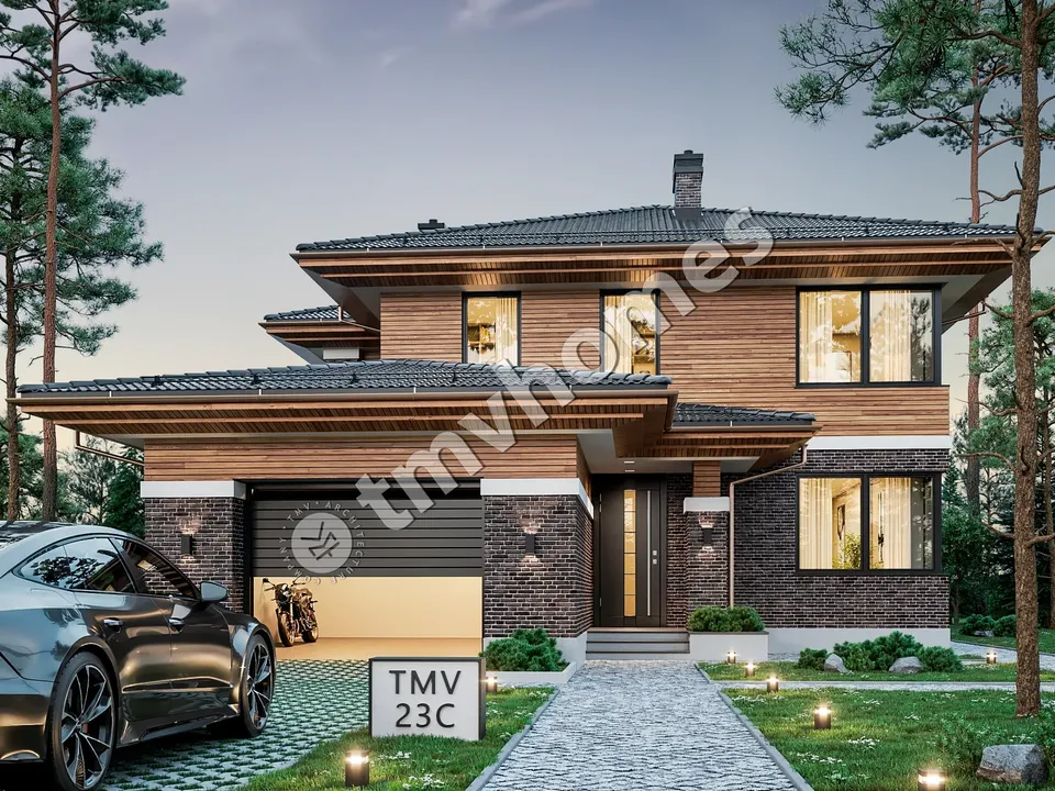 Main Images 2 – 2-Story House Plan 2872 ft², 4 Beds — 66535C