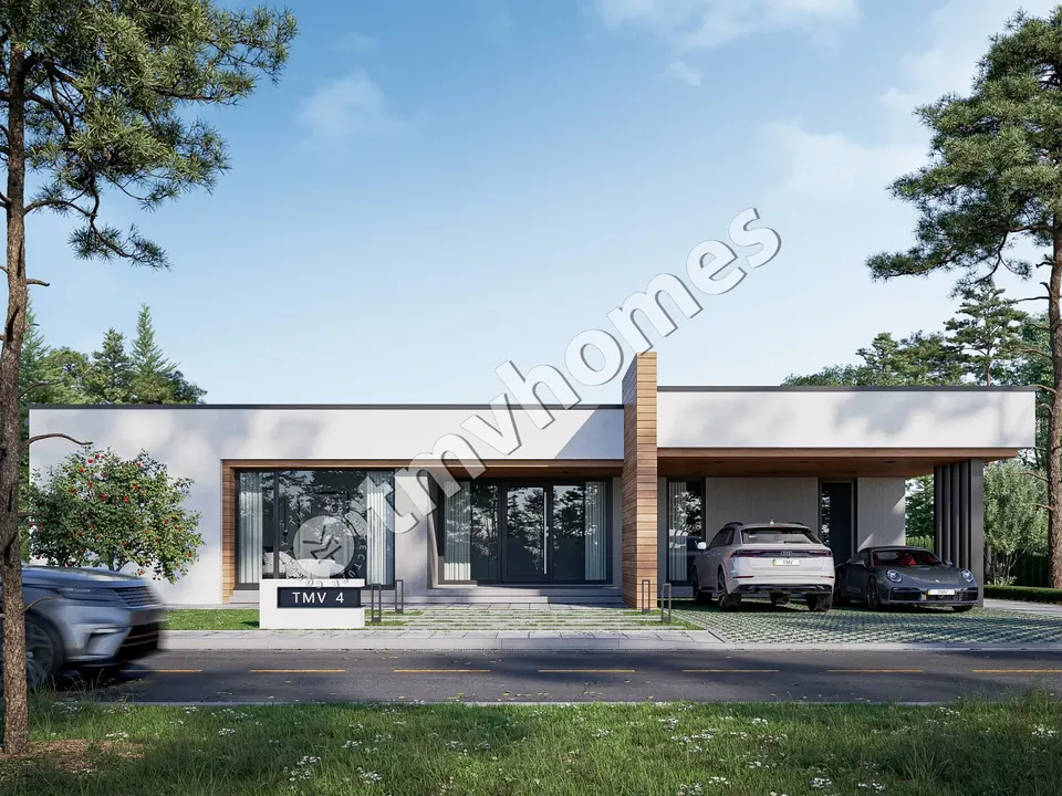 Main Images 2 – 1-Story House Plan 2620 ft², 4 Beds — 24770C