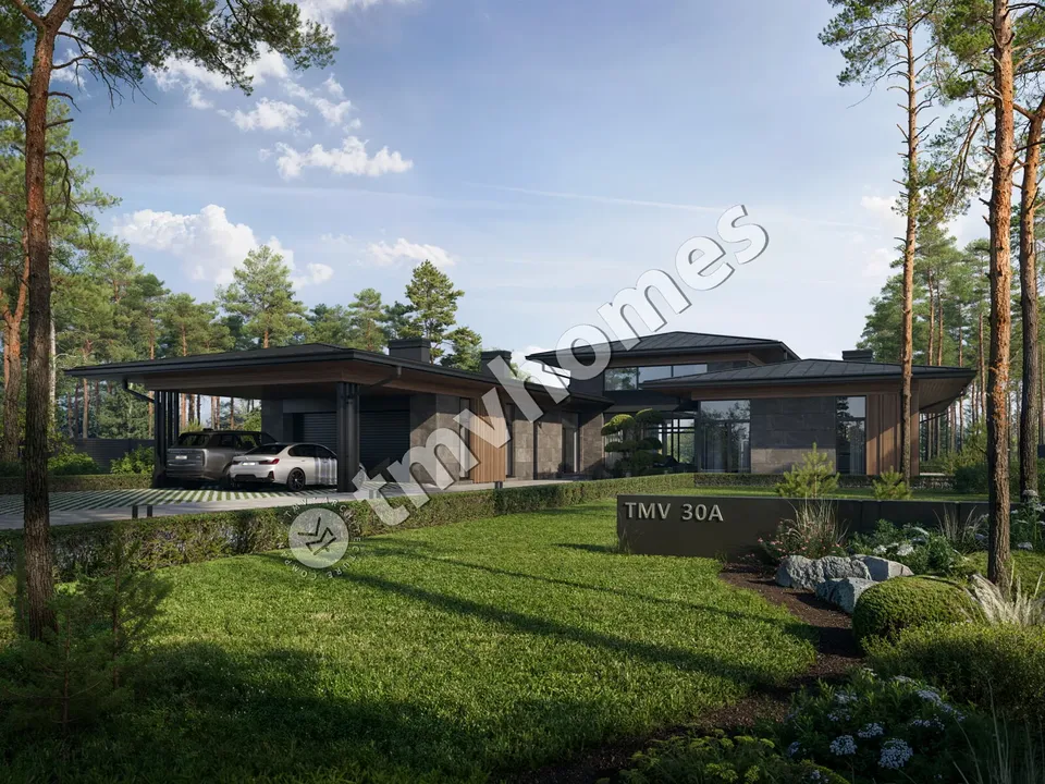 Main Images 2 – 1-Story House Plan 2774 ft², 4 Beds — 33083C