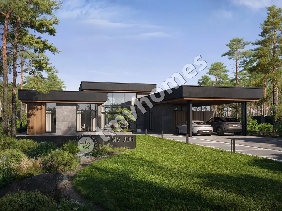 Main Images 2 – 1-Story House Plan 2231 ft², 3 Beds — 15823C