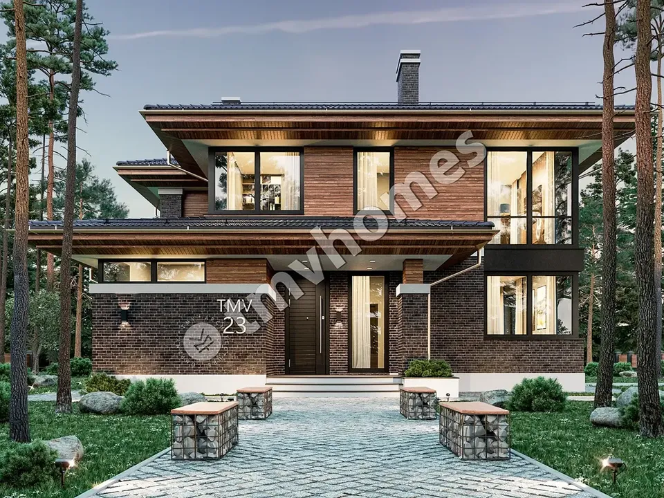 Main Images 2 – 2-Story House Plan 2760 ft², 4 Beds — 31288C