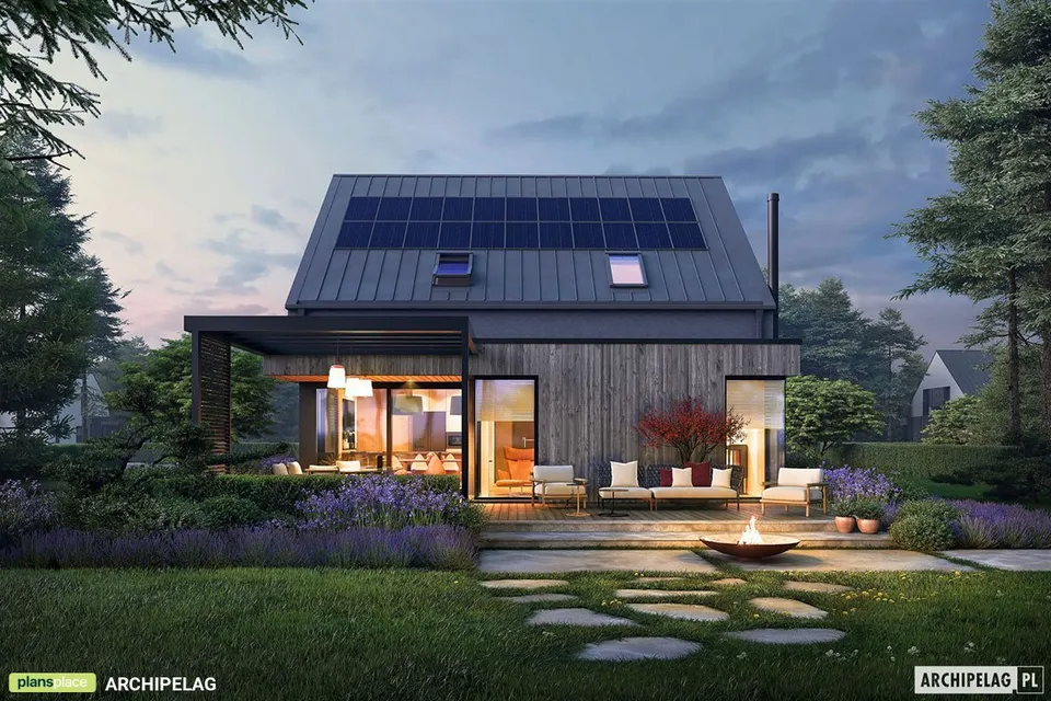 Main Images 1 – European Barnhouse Plan with 4 Beds and Porch