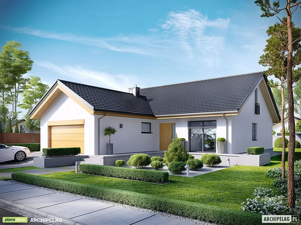 Main Images 1 – House Plan with Optional Bonus Room and Fireplace