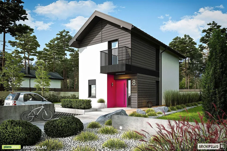 Main Images 1 – 2-Story Narrow Lot House with 2 Beds Upstairs
