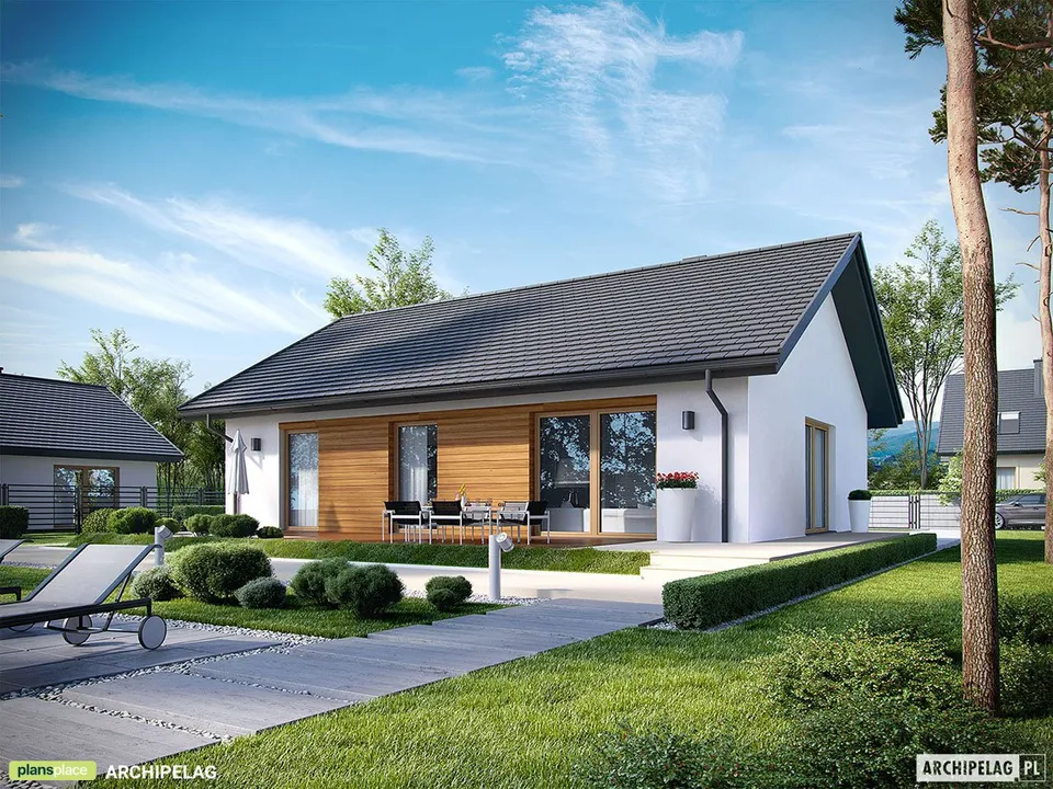 Main Images 1 – 1000 Sq Ft Small House with Open Floor Plan