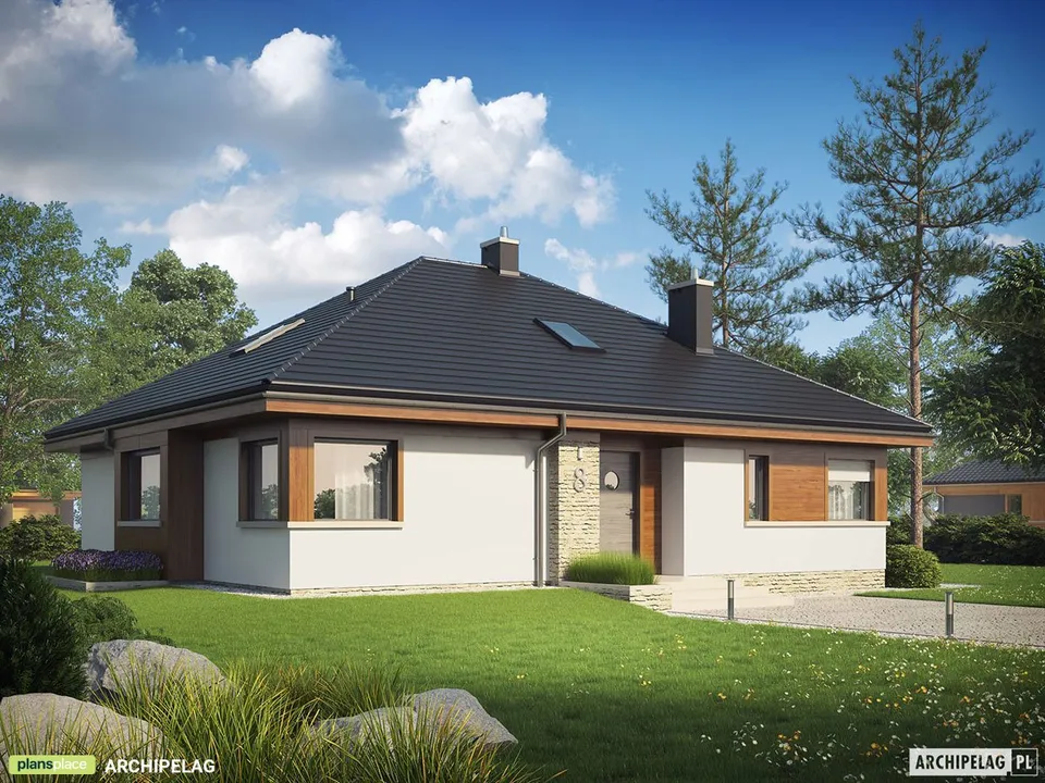 Main Images 1 – 3-Bed, 1300 Sq Ft House Plan with Bonus Room
