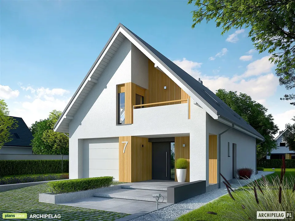 Main Images 1 – European Home Plan with Master Bedroom Upstairs
