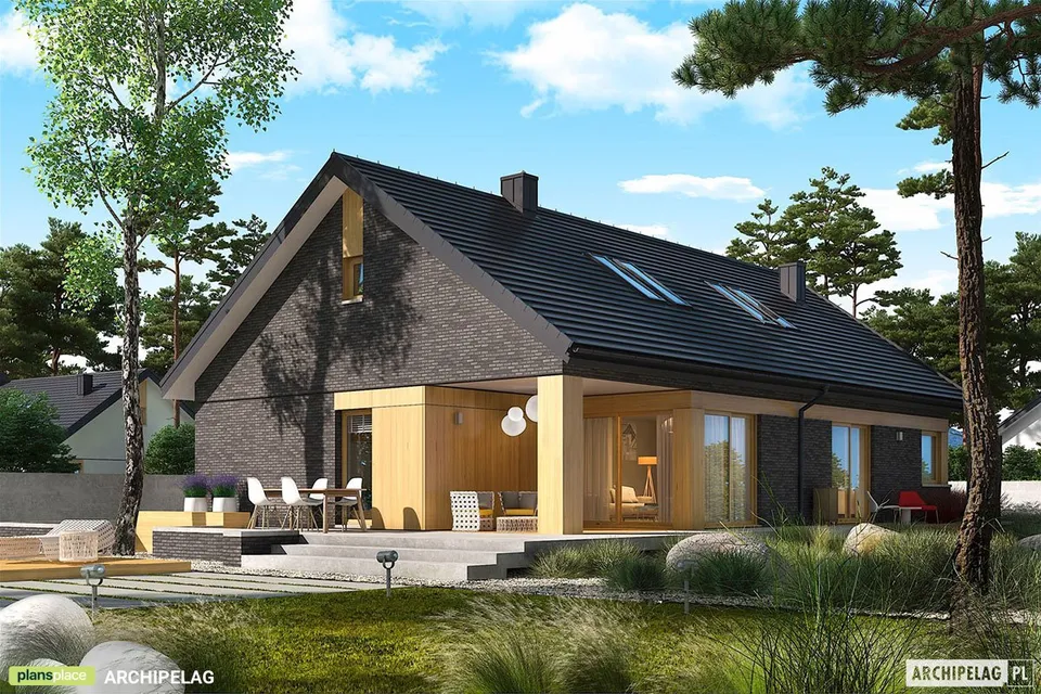Main Images 1 – 1500 Sq Ft L Shaped Floor Plan with Garage and Loft