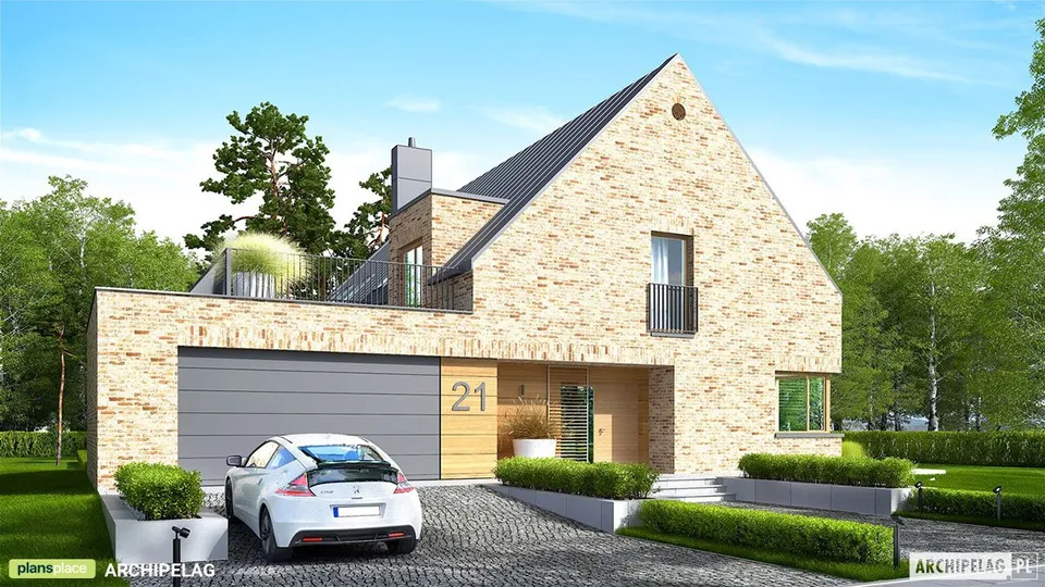 Main Images 1 – 2700 Sq Ft House Plan with Master Bedroom Upstairs