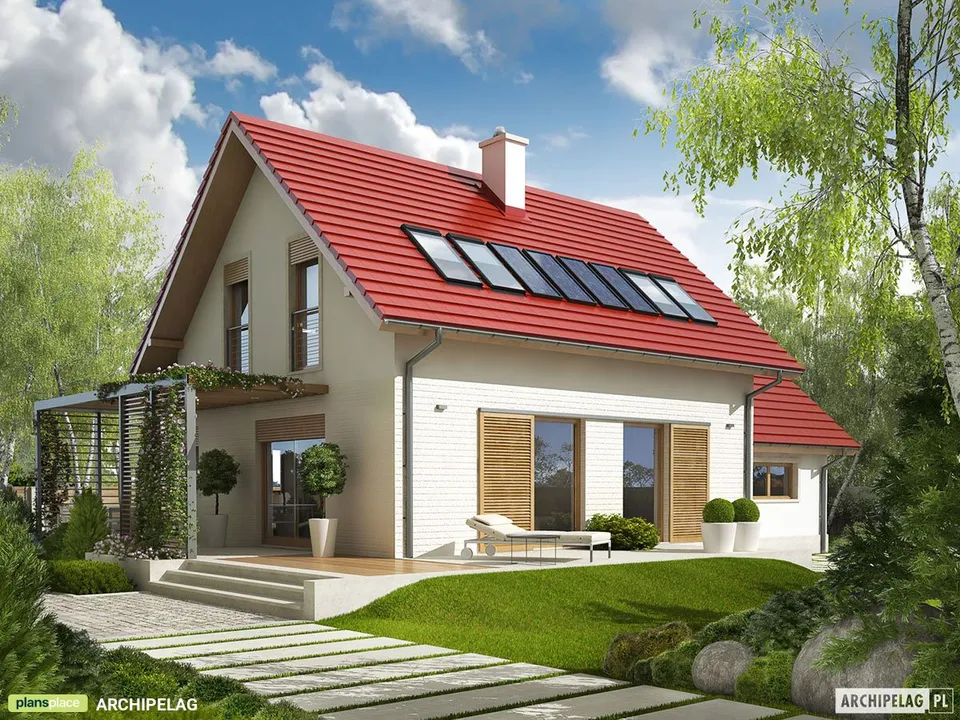 Main Images 1 – European Home Plan with Bonus Room above Garage