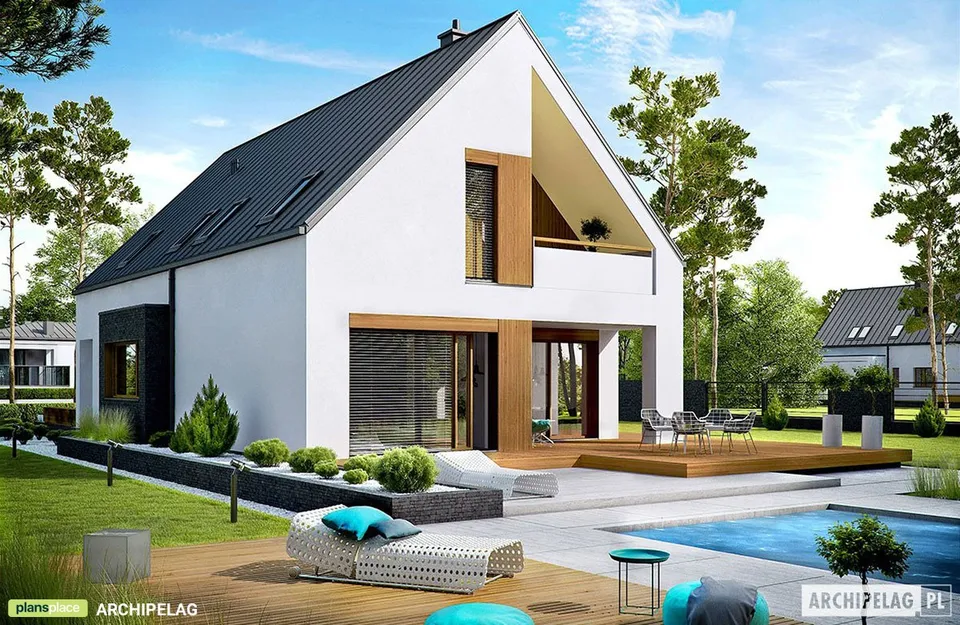 Main Images 1 – Floor Plan with Master Suite on Second Floor