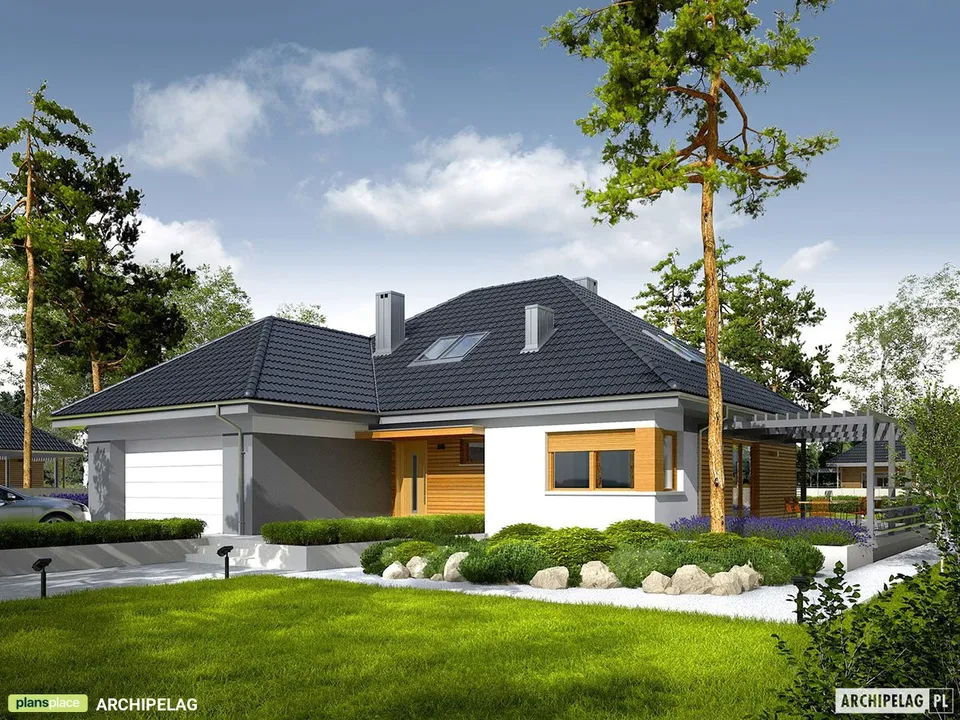 Main Images 1 – 1700 Sq Ft House Plan with 4 Beds and Open Floor Plan