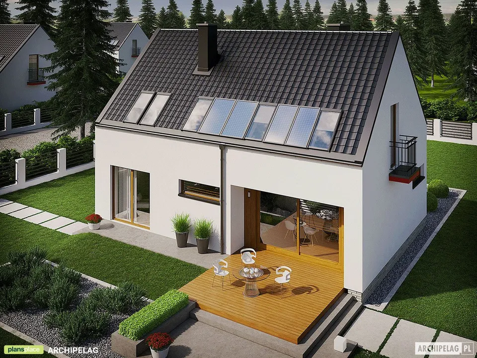Main Images 1 – 1100 Sq Ft Barnhouse Plan with 3 Bedrooms