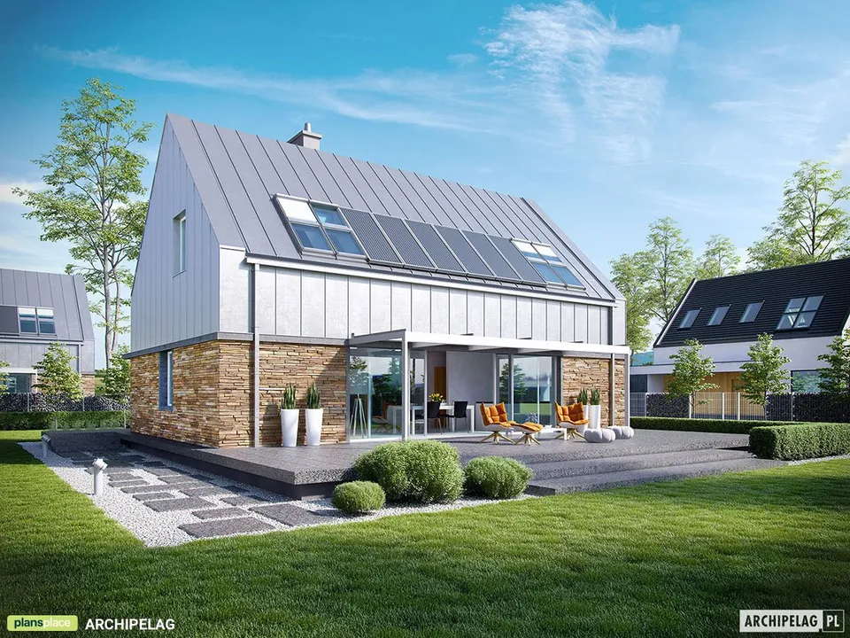 Main Images 1 – 2-Story Barn Floor Plan with 3 Bedrooms Upstairs